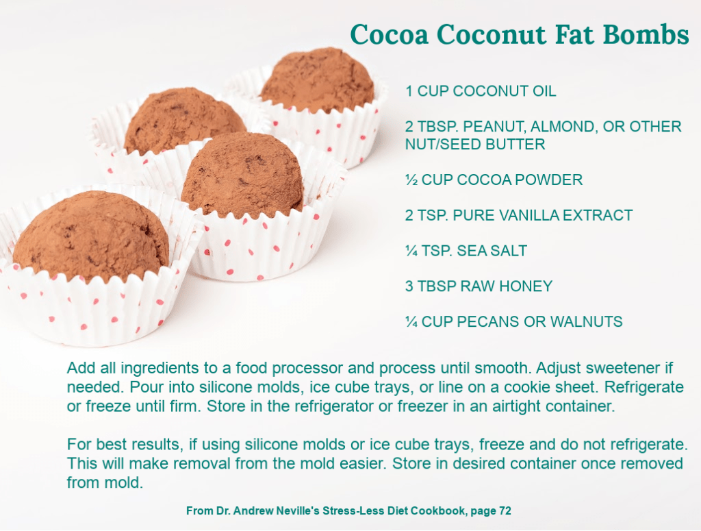 Dr. Neville's Cocoa Coconut Fat Bombs